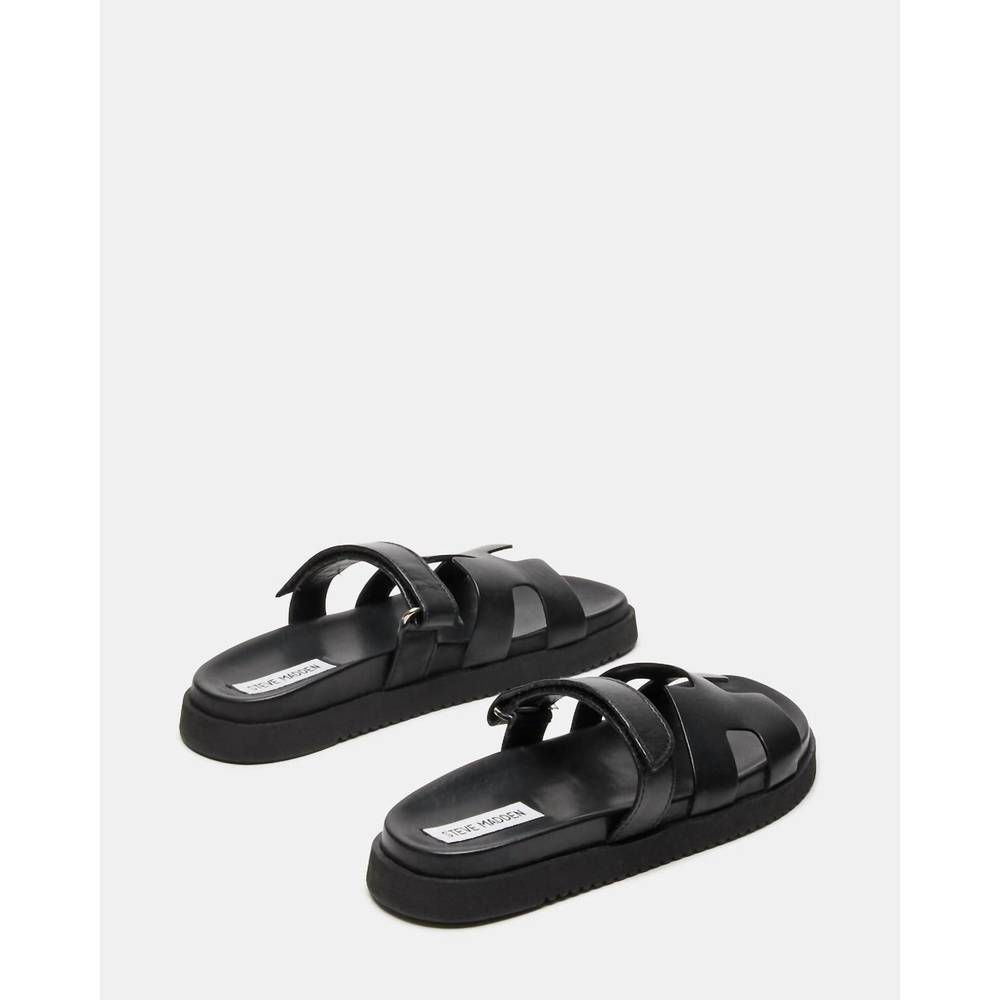 NEW STEVE MADDEN women's mayven sandal in black - Picture 5 of 5